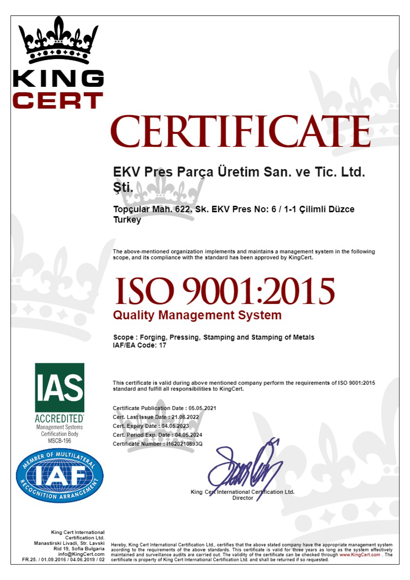 ISO 9001:2015