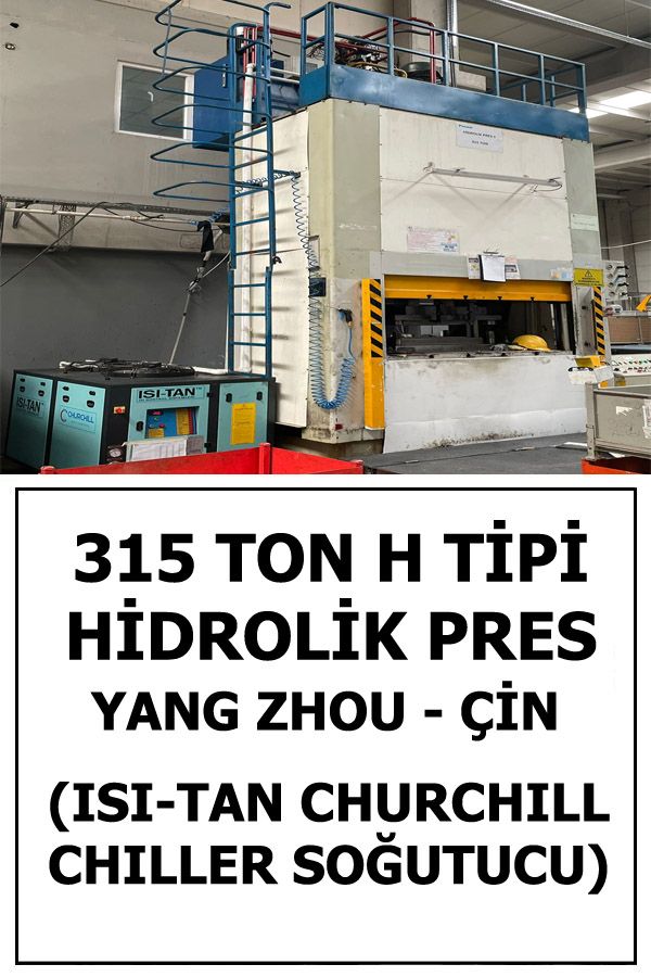 315 TON H TİPİ HİDROLİK PRES